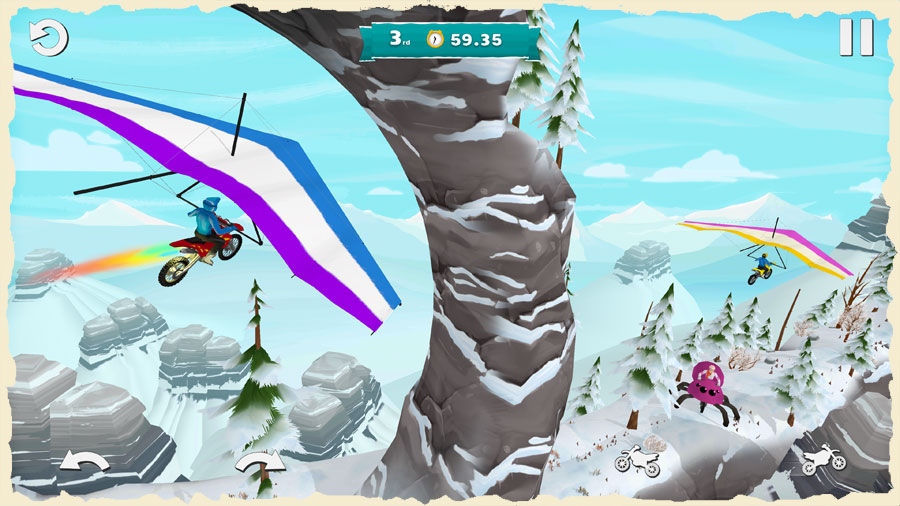 Airborne Motocross Screenshot
